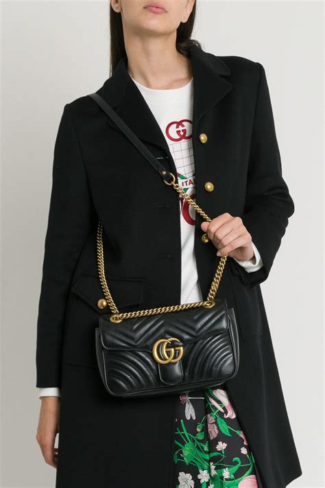 gucci 429445|gg marmont matelassé small bag.